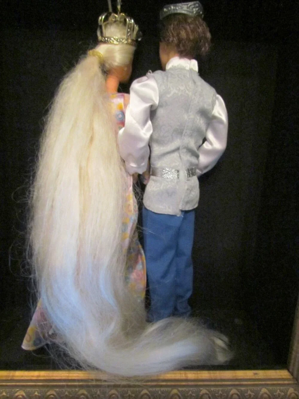 PRINCE STEFAN, RAPUNZEL'S WEDDING MOVIE SERIES KEN DOLL w BROWN ROOTED HAIR 2005